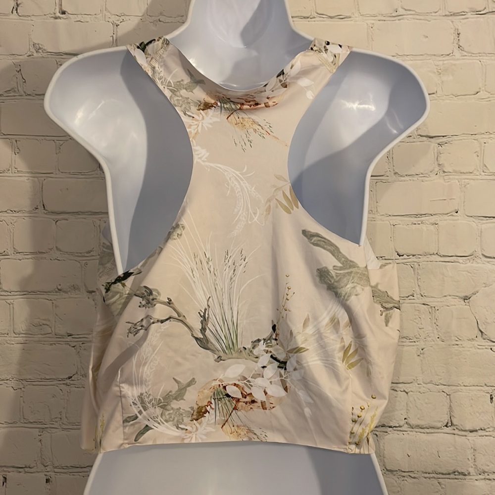 Tribe Kelley floral crop tank top - Picture 5 of 5